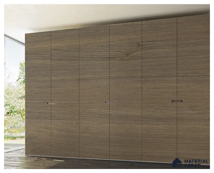 Wooden Look PU 506 8 ft x 4 ft PU Finish Decorative Laminate - 1 mm | Suitable for TV Unit, Wardrobe, Kitchen Cabinets