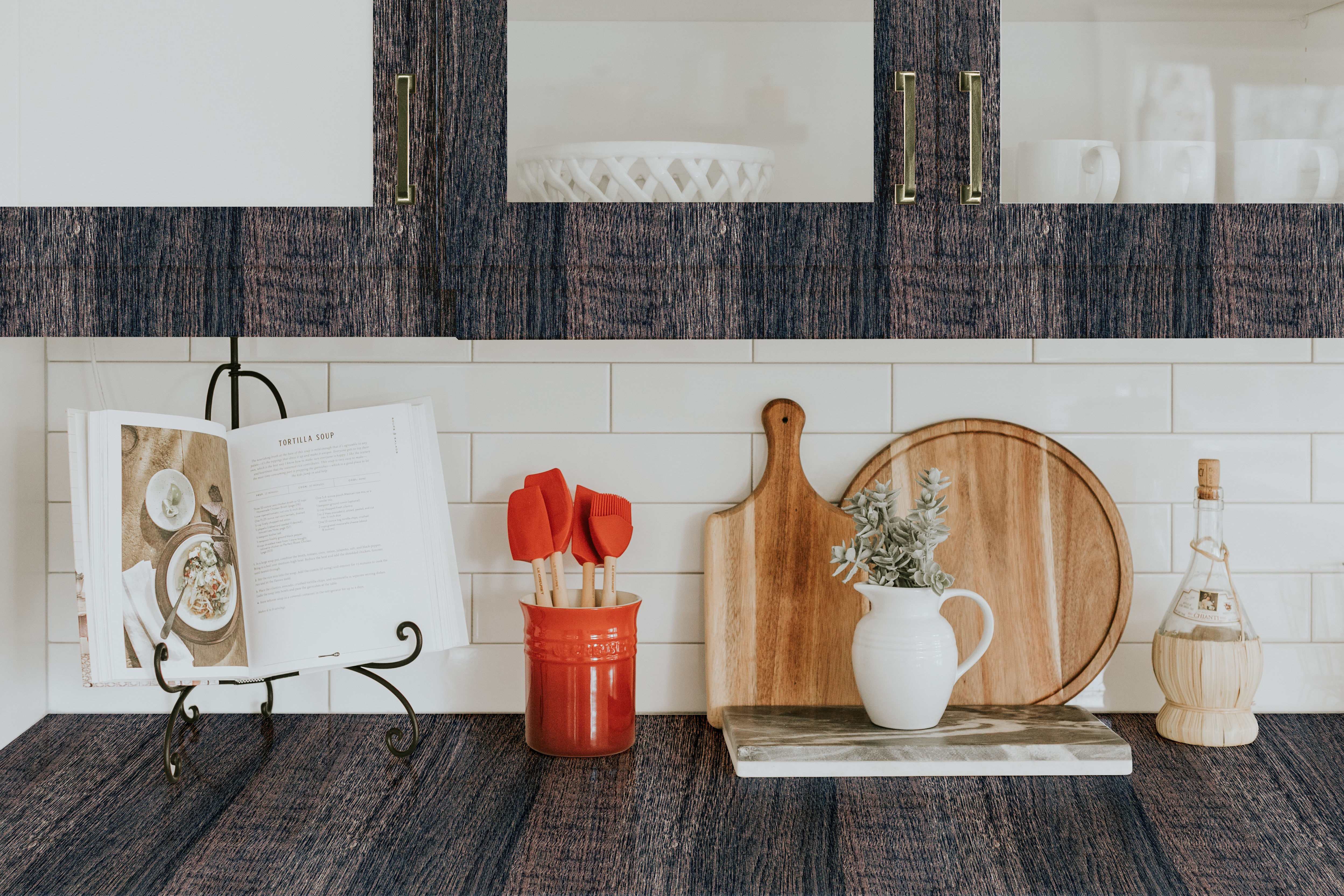 Wooden Look PU 507 8 ft x 4 ft PU Finish Decorative Laminate - 1 mm | Suitable for TV Unit, Wardrobe, Kitchen Cabinets