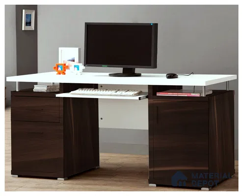 Wooden Look PU 60 8 ft x 4 ft High Gloss Finish Decorative Laminate - 1 mm | Suitable for TV Unit, Wardrobe, Kitchen Cabinets