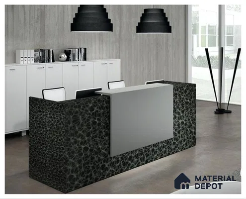 Patterned Look PU 719 8 ft x 4 ft PU Finish Decorative Laminate - 1 mm | Suitable for Bedroom, TV Unit, Wardrobe