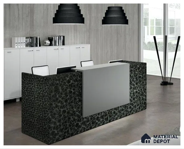 Patterned Look PU 719 8 ft x 4 ft PU Finish Decorative Laminate - 1 mm | Suitable for Bedroom, TV Unit, Wardrobe