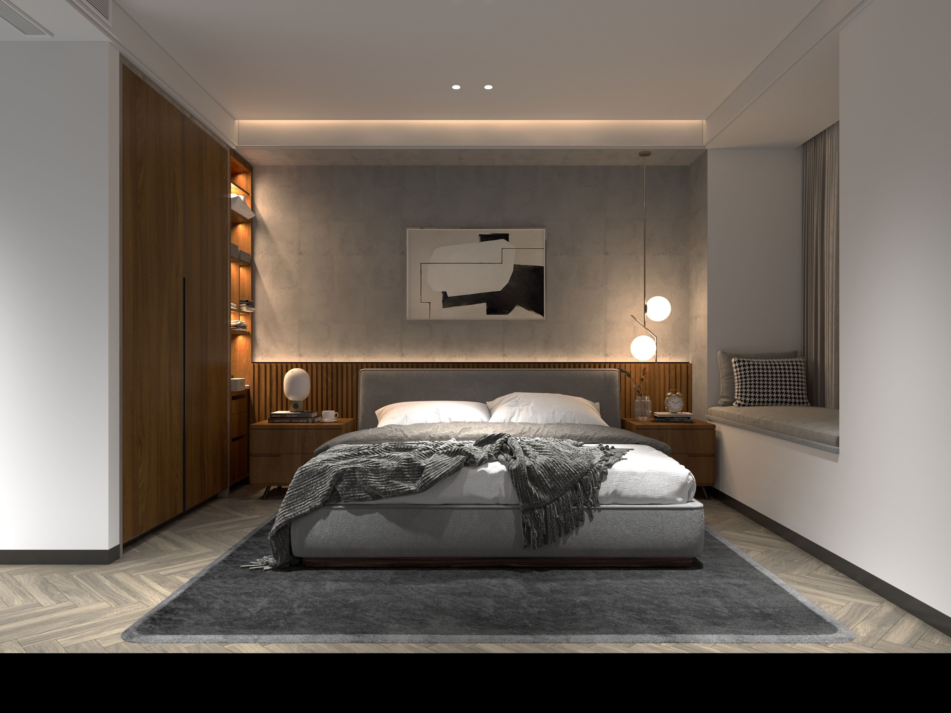 Wooden Look RD 431 Rain Drops 8 ft x 4 ft Texture Finish Decorative Laminate - 1 mm | Suitable for TV Unit, Wardrobe, Kitchen Cabinets