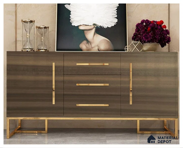 Wooden Look RD 978 Rain Drop 8 ft x 4 ft Texture Finish Decorative Laminate - 1 mm | Suitable for TV Unit, Wardrobe, Kitchen Cabinets
