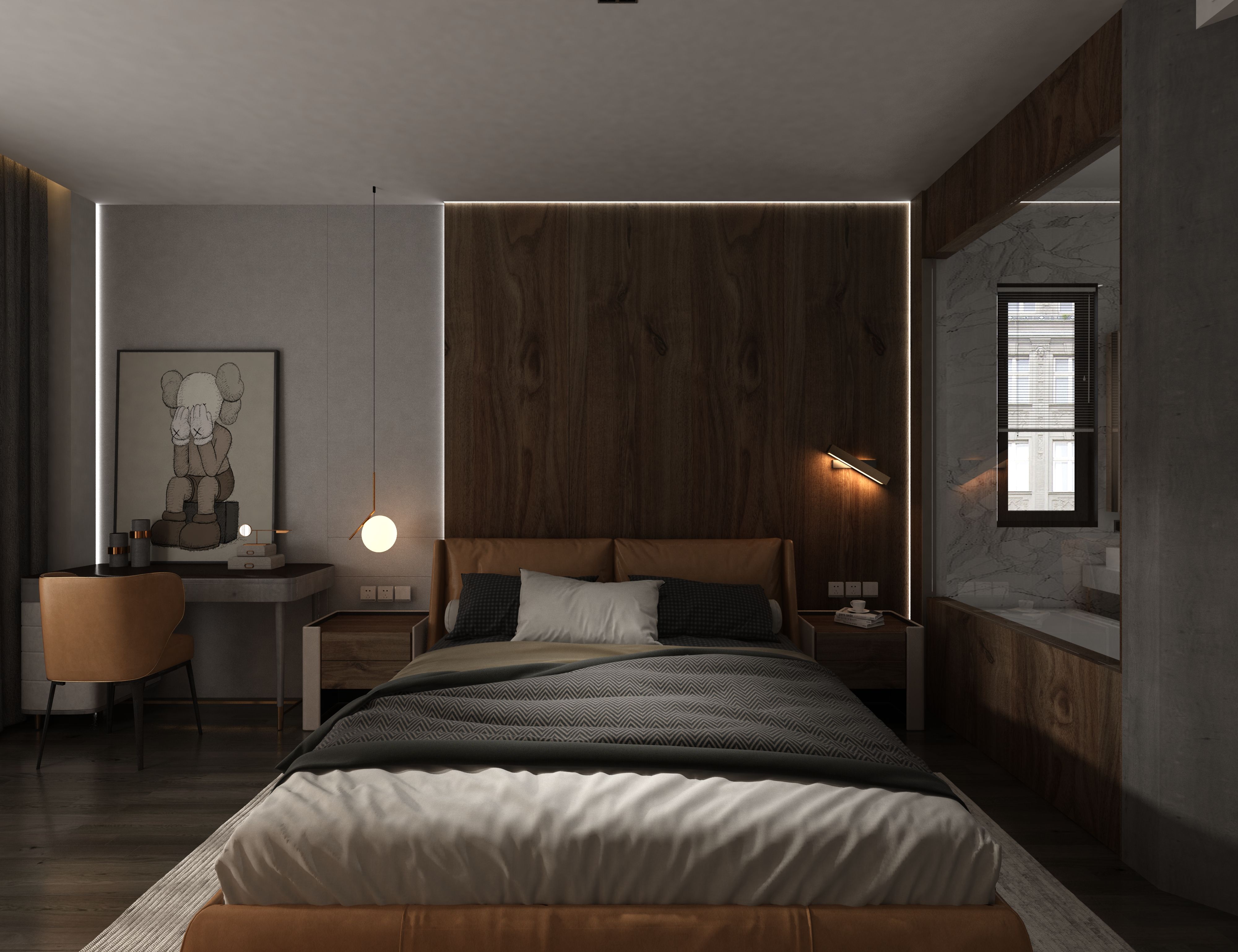 Wooden Look RD 989 Rain Drop 8 ft x 4 ft Texture Finish Decorative Laminate - 1 mm | Suitable for TV Unit, Wardrobe, Kitchen Cabinets