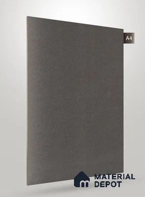 Grey Fabric Look RN CF 72 8 ft x 4 ft Texture Finish Decorative Laminate - 0.75 mm | Suitable for TV Unit, Wardrobe, Kitchen Cabinets