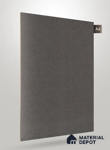 Grey Fabric Look RN CF 72 8 ft x 4 ft Texture Finish Decorative Laminate - 0.75 mm | Suitable for TV Unit, Wardrobe, Kitchen Cabinets
