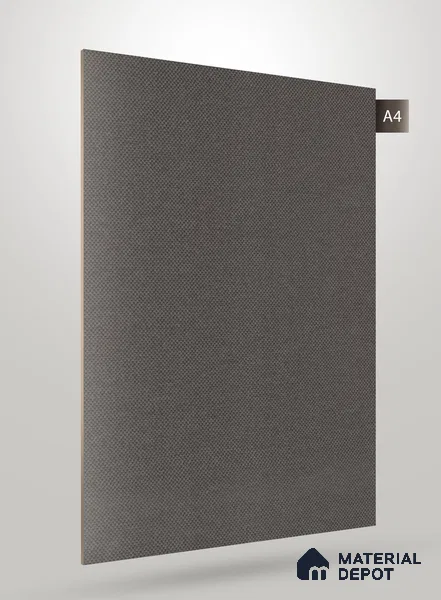 Grey Fabric Look RN CF 72 8 ft x 4 ft Texture Finish Decorative Laminate - 0.75 mm | Suitable for TV Unit, Wardrobe, Kitchen Cabinets