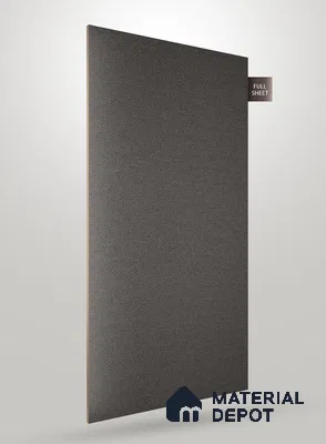Grey Fabric Look RN CF 72 8 ft x 4 ft Texture Finish Decorative Laminate - 0.75 mm | Suitable for TV Unit, Wardrobe, Kitchen Cabinets