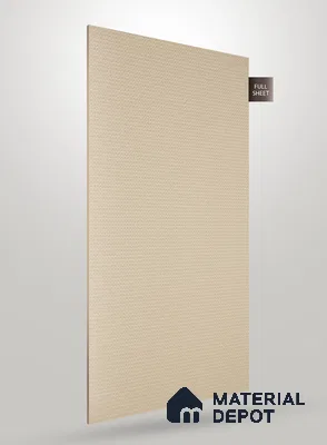 Ivory Fabric Look RN CF 73 8 ft x 4 ft Texture Finish Decorative Laminate - 0.75 mm | Suitable for TV Unit, Wardrobe, Kitchen Cabinets