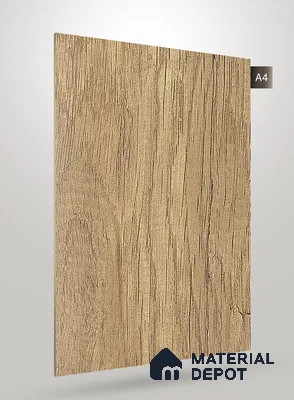 Wooden Look RV 936A 8 ft x 4 ft Texture Finish Decorative Laminate - 1 mm | Suitable for TV Unit, Wardrobe, Kitchen Cabinets