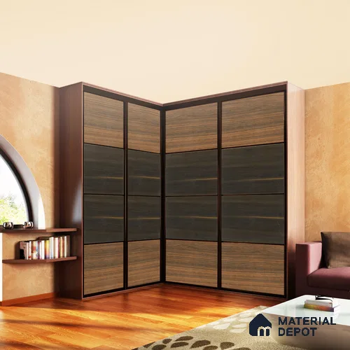 Wooden Look RW 513 Retro Wooden 8 ft x 4 ft Texture Finish Decorative Laminate - 1 mm | Suitable for TV Unit, Wardrobe, Kitchen Cabinets