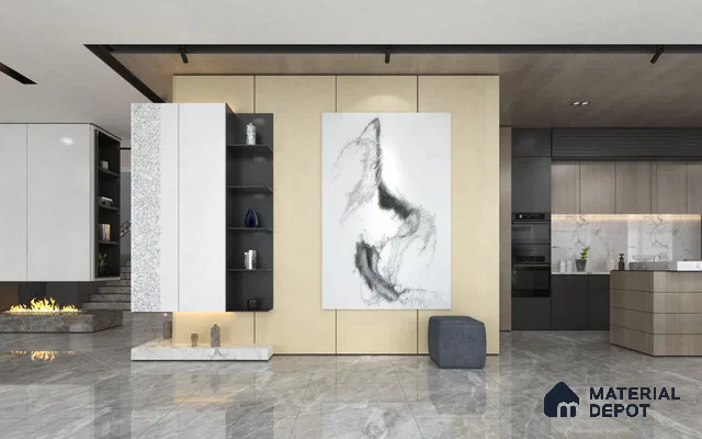 SF 13 8 ft x 4 ft Glam It Up Collection Liner Laminate - 1 mm | Suitable for Living Room, Kitchen, Office