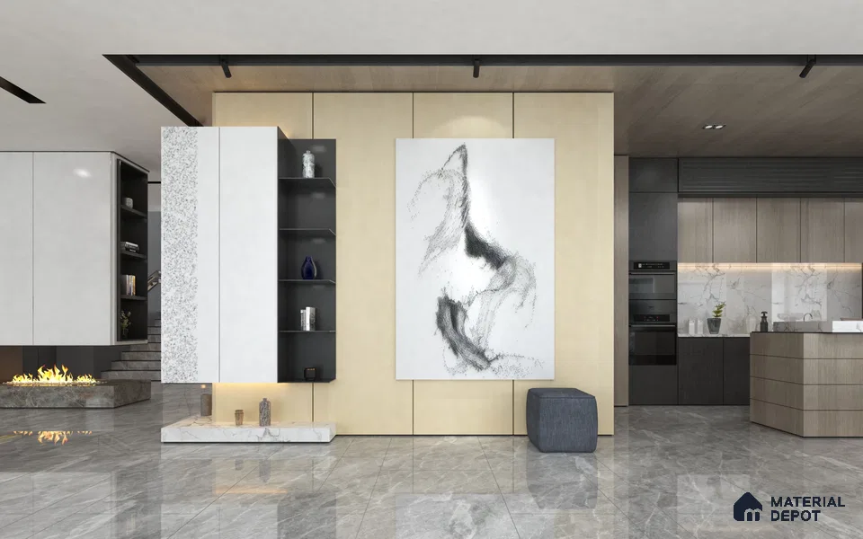 SF 13 8 ft x 4 ft Glam It Up Collection Liner Laminate - 1 mm | Suitable for Living Room, Kitchen, Office