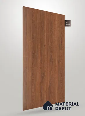 Wooden Look SL 1762 Sable Line 8 ft x 4 ft Texture Finish Decorative Laminate - 1.25 mm | Suitable for TV Unit, Wardrobe, Kitchen Cabinets