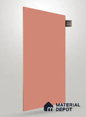 Pink Solid Colors Look SM 118 8 ft x 4 ft Super Matte Finish Decorative Laminate - 1 mm | Suitable for Living Room, Kitchen, Office