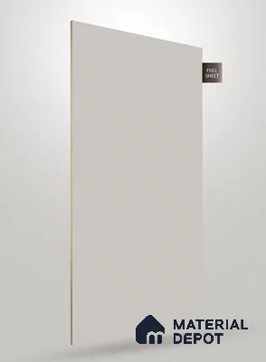 Grey Solid Colors Look SM 119 8 ft x 4 ft Super Matte Finish Decorative Laminate - 1 mm | Suitable for Living Room, Kitchen, Office