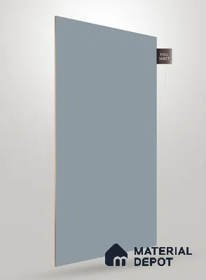 Grey Solid Colors Look SM 120 8 ft x 4 ft Super Matte Finish Decorative Laminate - 1 mm | Suitable for Living Room, Kitchen, Office