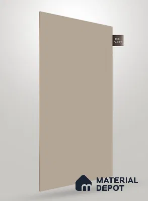 Beige Solid Colors Look SM 248 8 ft x 4 ft Super Matte Finish Decorative Laminate - 1 mm | Suitable for Living Room, Kitchen, Office