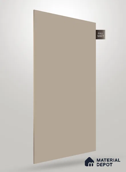 Beige Solid Colors Look SM 248 8 ft x 4 ft Super Matte Finish Decorative Laminate - 1 mm | Suitable for Living Room, Kitchen, Office