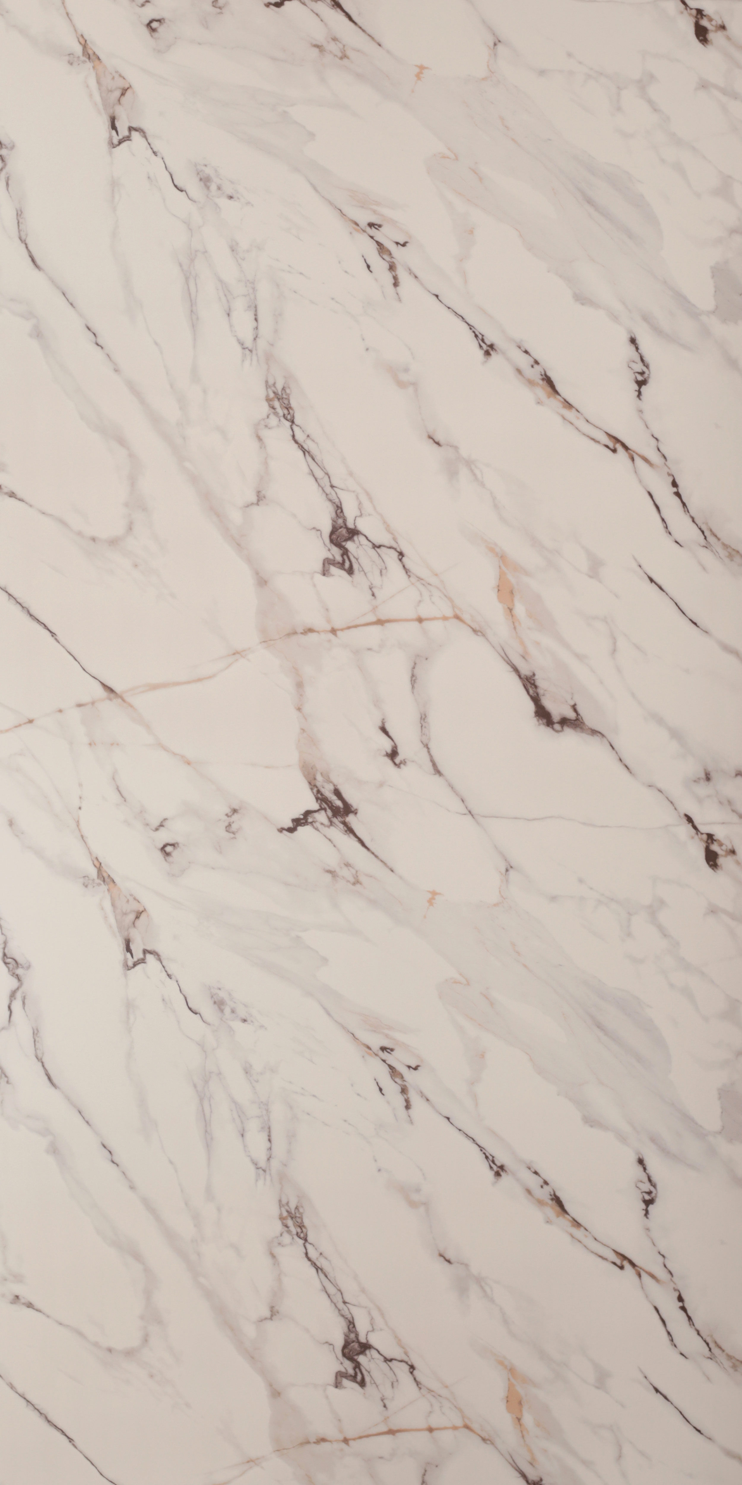White Marble Look SM 544 8 ft x 4 ft Texture Finish Decorative Laminate - 1 mm | Suitable for TV Unit, Wardrobe, Kitchen Cabinets