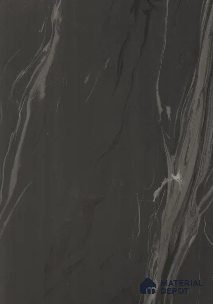 Black Marble Look SM 546 8 ft x 4 ft Super Matte Finish Decorative Laminate - 1 mm | Suitable for TV Unit, Wardrobe, Kitchen Cabinets