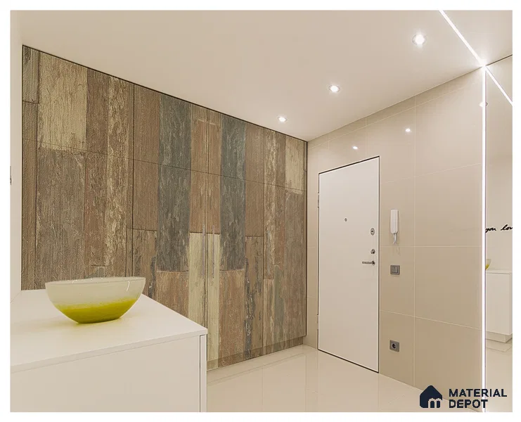 Wooden Look SP 1488 Sand Piper 8 ft x 4 ft Texture Finish Decorative Laminate - 1.25 mm | Suitable for TV Unit, Wardrobe, Kitchen Cabinets