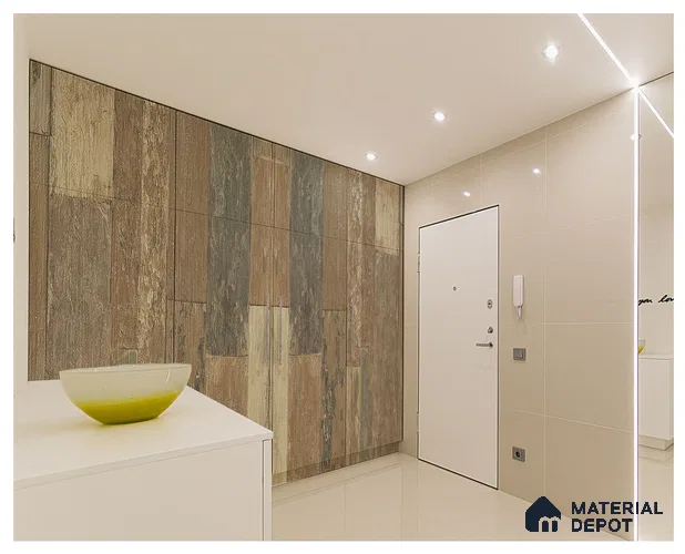 Wooden Look SP 1488 Sand Piper 8 ft x 4 ft Texture Finish Decorative Laminate - 1.25 mm | Suitable for TV Unit, Wardrobe, Kitchen Cabinets