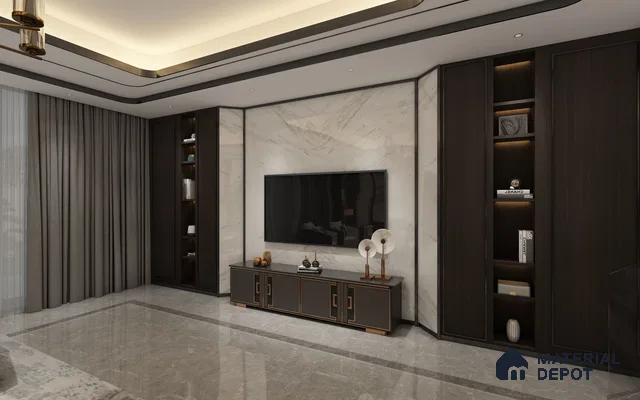 Wooden Look TR 1565 Tuscan Rose 8 ft x 4 ft Texture Finish Decorative Laminate - 1.25 mm | Suitable for TV Unit, Wardrobe, Kitchen Cabinets