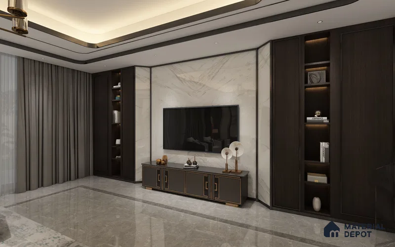 Wooden Look TR 1565 Tuscan Rose 8 ft x 4 ft Texture Finish Decorative Laminate - 1.25 mm | Suitable for TV Unit, Wardrobe, Kitchen Cabinets