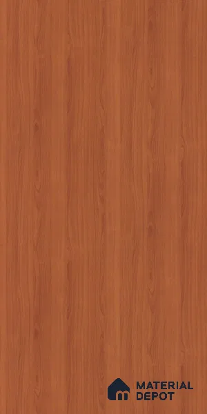 Wooden Look 10012 Oxford Cherry 8 ft x 4 ft Woodgrain Suede Finish Decorative Laminate - 1 mm | Suitable for TV Unit, Wardrobe, Kitchen Cabinets