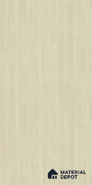 Wooden Look 10159 White Ashwood 8 ft x 4 ft Woodgrain Suede Finish Decorative Laminate - 1 mm | Suitable for TV Unit, Wardrobe, Kitchen Cabinets