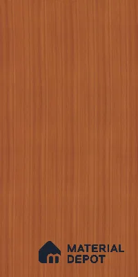 Wooden Look 10195 Nice Cherry 8 ft x 4 ft Woodgrain Suede Finish Decorative Laminate - 1 mm | Suitable for TV Unit, Wardrobe, Kitchen Cabinets