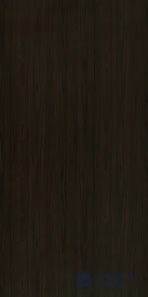 Wooden Look 10369 SGL Dark Malawi 8 ft x 4 ft High Gloss Finish Decorative Laminate - 0.8 mm | Suitable for TV Unit, Wardrobe, Kitchen Cabinets