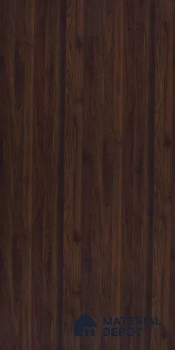 Wooden Look 10477 SF Borneo Walnut 8 ft x 4 ft Suede Finish Decorative Laminate - 0.8 mm | Suitable for TV Unit, Wardrobe, Kitchen Cabinets