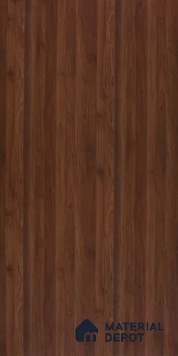 Wooden Look 10478 SF Precott Walnut 8 ft x 4 ft Suede Finish Decorative Laminate - 0.8 mm | Suitable for TV Unit, Wardrobe, Kitchen Cabinets