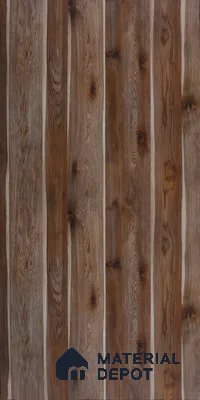 Wooden Look 10488 SGL Baffin Wood 8 ft x 4 ft High Gloss Finish Decorative Laminate - 0.8 mm | Suitable for TV Unit, Wardrobe, Kitchen Cabinets