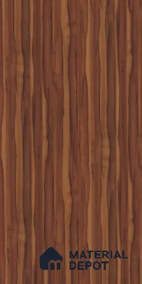 Wooden Look 10592 HGL Orchard Delight 8 ft x 4 ft Walnut High Gloss Finish Decorative Laminate - 1 mm | Matching Rehau Edgeband Code 207P | Suitable for TV Unit, Wardrobe, Kitchen Cabinets