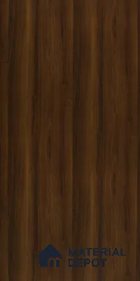 Wooden Look 10672 SF Dark Walnut 8 ft x 4 ft Suede Finish Decorative Laminate - 0.8 mm | Suitable for TV Unit, Wardrobe, Kitchen Cabinets