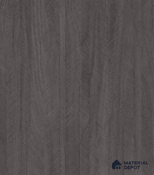 Wooden Look 11102 Deep Herring Wood 8 ft x 4 ft Suede Finish Decorative Laminate - 1 mm | Suitable for TV Unit, Wardrobe, Kitchen Cabinets