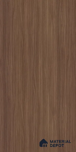 Wooden Look 11655 BRK Auburn Bristling Walnut 8 ft x 4 ft Bark Texture Finish Decorative Laminate - 1 mm | Matching Rehau Edgeband Code 401P | Suitable for TV Unit, Wardrobe, Kitchen Cabinets