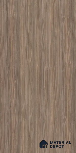 Wooden Look 11660 BRK Nougut Bristling Walnut 8 ft x 4 ft Bark Texture Finish Decorative Laminate - 1 mm | Matching Rehau Edgeband Code 562P | Suitable for TV Unit, Wardrobe, Kitchen Cabinets