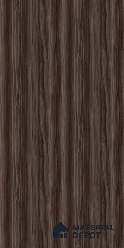 Wooden Look 13020 QRD Rainer Walnut 8 ft x 4 ft Texture Finish Decorative Laminate - 0.8 mm