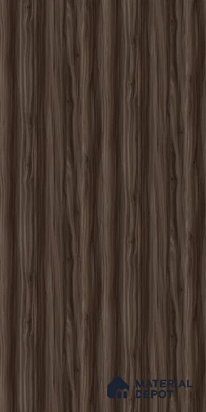 Wooden Look 13020 SGL Rainer Walnut 8 ft x 4 ft High Gloss Finish Decorative Laminate - 0.8 mm | Suitable for TV Unit, Wardrobe, Kitchen Cabinets