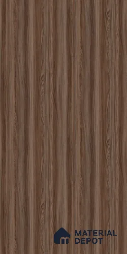 Wooden Look 13023 SF Cerro Walnut 8 ft x 4 ft Suede Finish Decorative Laminate - 0.8 mm | Suitable for TV Unit, Wardrobe, Kitchen Cabinets