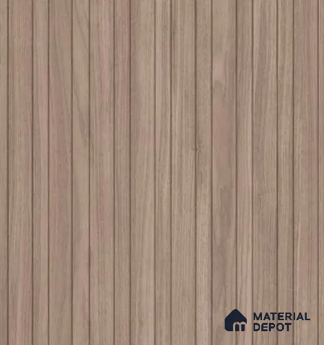 Wooden Look 14023 VNR RH Valdivian Madera Slot 8 ft x 4 ft Veneer Finish Decorative Laminate - 1 mm | Suitable for TV Unit, Wardrobe, Kitchen Cabinets