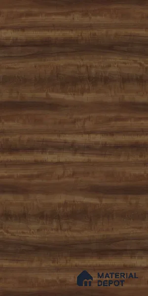 Wooden Look 14477 MR+ RH Columbian Horizontal Walnut 8 ft x 4 ft MR+ Micro Scratch Resistant High Gloss Finish Decorative Laminate - 1 mm | Suitable for TV Unit, Wardrobe, Kitchen Cabinets