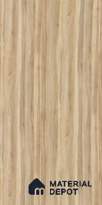 Wooden Look 14532 VNR RH Manchurian Olmo Walnut 8 ft x 4 ft Veneer Finish Decorative Laminate - 1 mm | Matching Rehau Edgeband Code 678P | Suitable for TV Unit, Wardrobe, Kitchen Cabinets