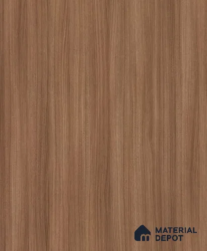 Wooden Look 14539 SF Brazilian Vertical Walnut 8 ft x 4 ft Suede Finish Decorative Laminate - 1 mm | Suitable for TV Unit, Wardrobe, Kitchen Cabinets