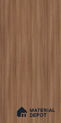 Wooden Look 14539 VNR RH Brazilian Vertical Walnut 8 ft x 4 ft Veneer Finish Decorative Laminate - 1 mm | Matching Rehau Edgeband Code 338P | Suitable for TV Unit, Wardrobe, Kitchen Cabinets