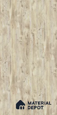 Wooden Look 14625 SCT RH Light Woodscar 8 ft x 4 ft Sawcut Finish Decorative Laminate - 1 mm | Matching Rehau Edgeband Code 634P | Suitable for TV Unit, Wardrobe, Kitchen Cabinets